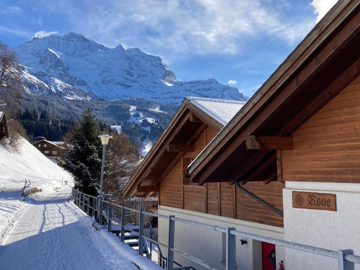 Apartment Rose Studio Y By Interhome Wengen Exteriér fotografie