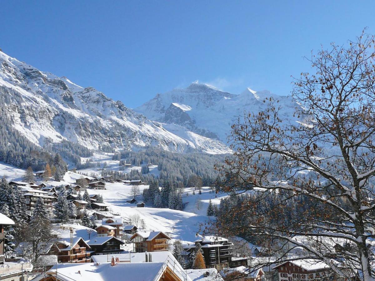 Apartment Rose Studio Y By Interhome Wengen Exteriér fotografie