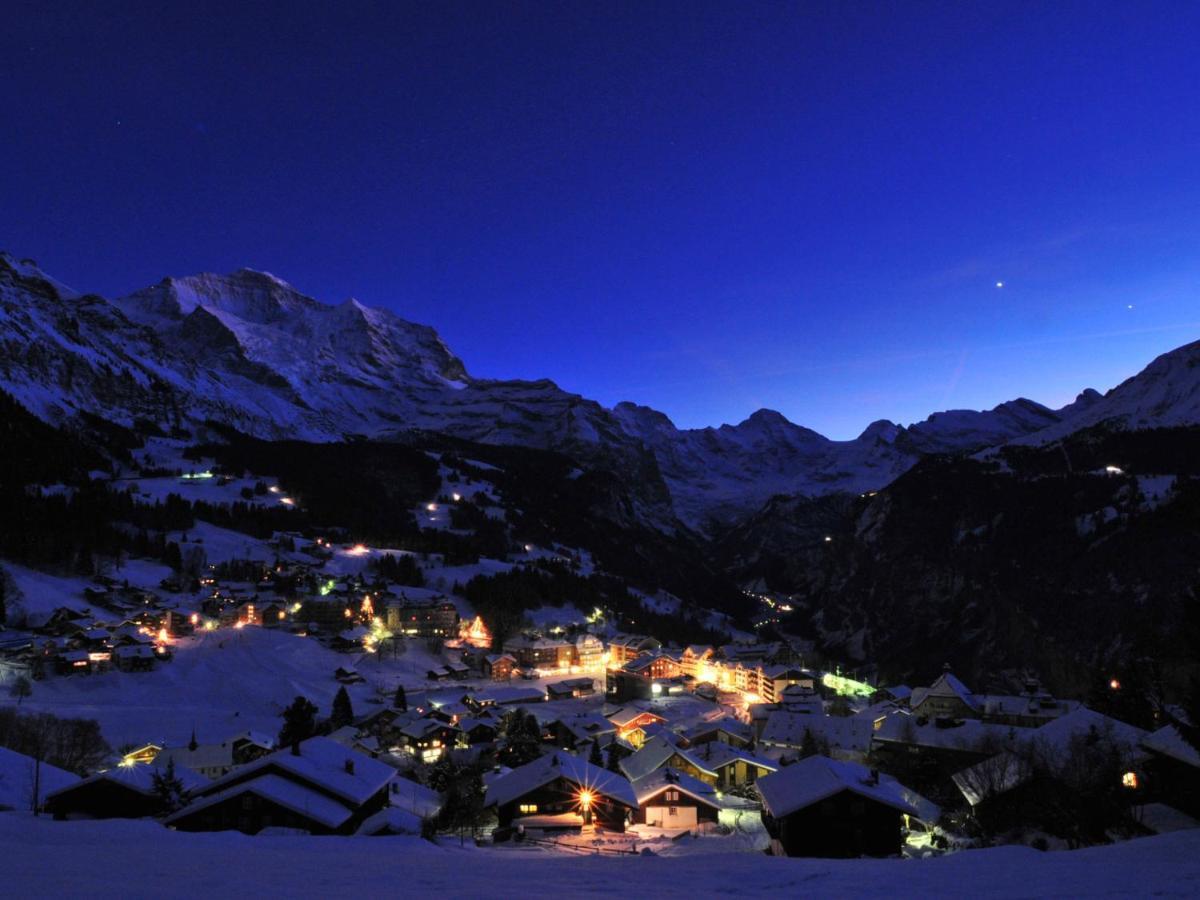 Apartment Rose Studio Y By Interhome Wengen Exteriér fotografie