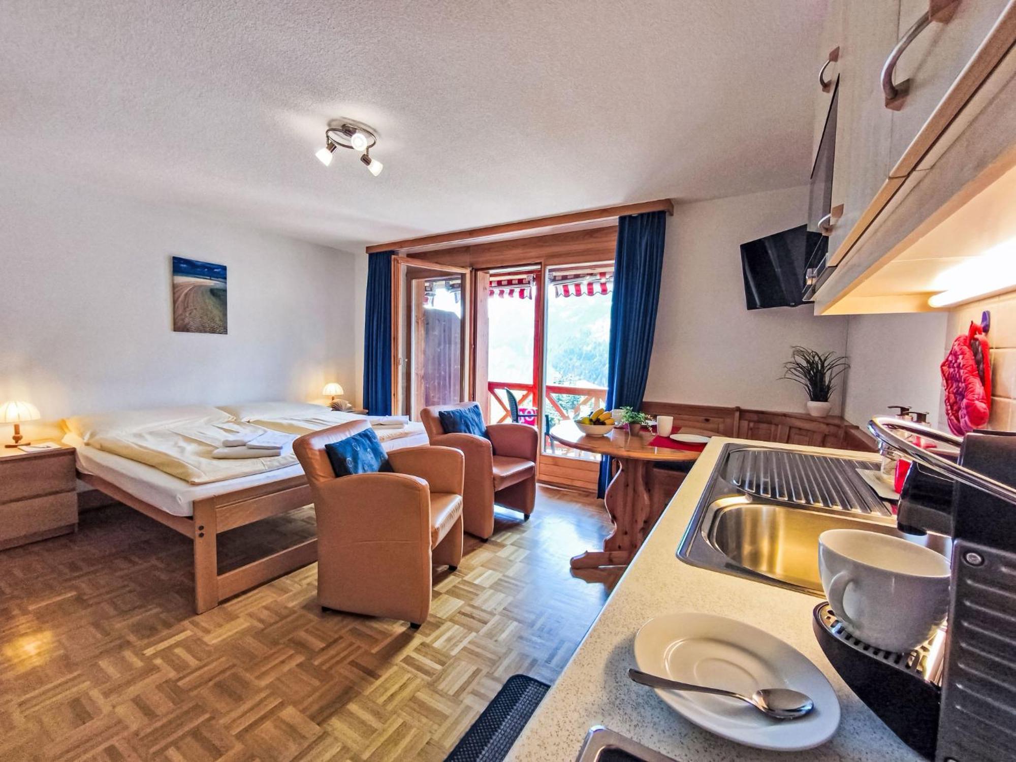 Apartment Rose Studio Y By Interhome Wengen Exteriér fotografie